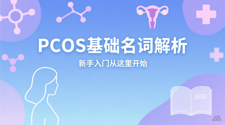 PCOS基础名词解析，新手入门从这里开始