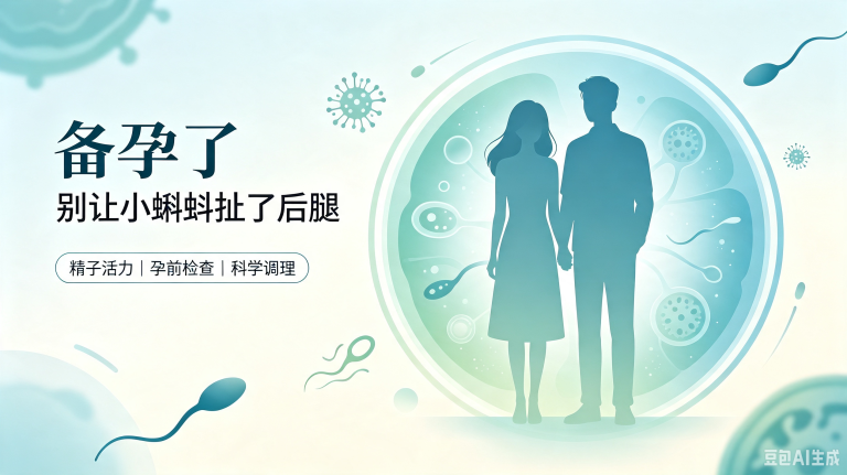 备孕了，别让小蝌蚪扯了后腿